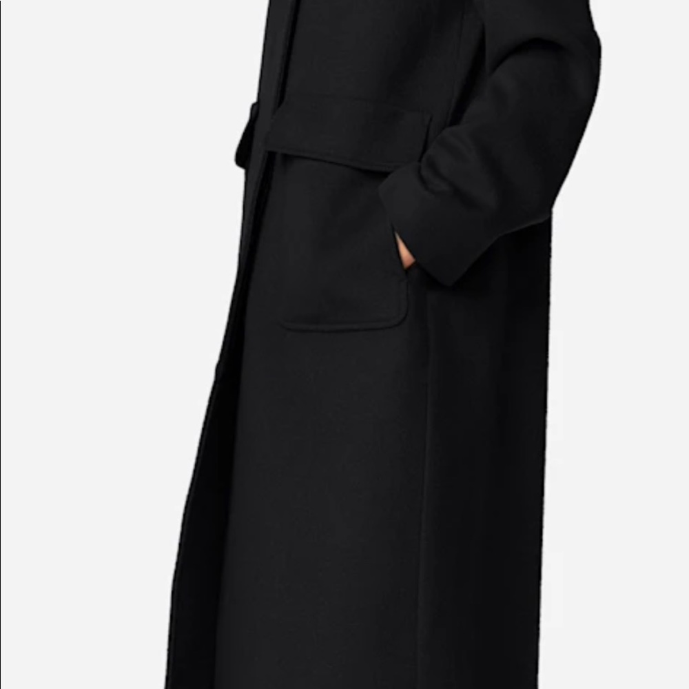 Pendleton black wool coat - Picture 3 of 3
